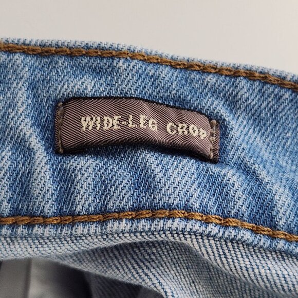 Point Sur Wide-Leg Crop Jeans Women's Size 29 - Picture 7 of 8